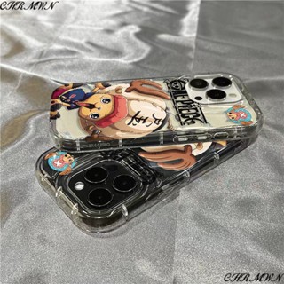 เคสโทรศัพท์มือถือใส แบบนิ่ม ลาย Chopper Phone น่ารัก สําหรับ Apple Iphone 14promax 1312sins 7 11xr 8 plus AT3U