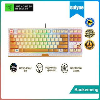 Razer BlackWidow V3 Tenkeyless สวิตช์สีเขียว - US - Pokémon Edition