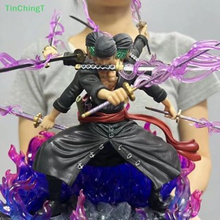 [TinChingT] ตุ๊กตาฟิกเกอร์ One Piece Roronoa Zoro Ashura ขนาด 39 ซม. ของเล่นสําหรับเด็ก