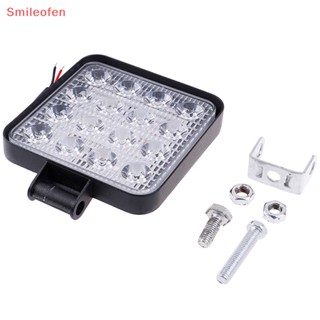 [Smileofen] ไฟสปอตไลท์ LED 48W 12V 24V ทรงสี่เหลี่ยม ขนาด 4 นิ้ว สําหรับรถบรรทุก รถออฟโร้ด
 ใหม่