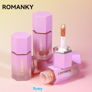 Romanky Shimmer Chameleon Liquid High Light Liquid Dazzling Eye Shadow เมคอัพแบบน้ำ