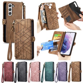 Czm เคสโทรศัพท์มือถือหนัง PU ฝาพับ พร้อมช่องใส่บัตร มีซิป สําหรับ OPPO Realme 7i 8 9 9i C11 C15 C12 C17 30A C25S K9X Pro +