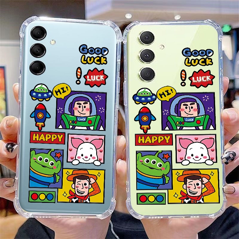 TP เคสใสกันกระแทก สำหรับ รุ่น HUAWEI Y6S Y9S Y7 2019 Y9 2019 NOVA3I NOVA5T Y70 Y7A ลายน่ารัก เคสกันกล้อง ลายการ์ตูน 029 - รูปที่ 4