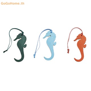 Gogo พวงกุญแจ จี้ม้าน้ํา สีพื้น สําหรับห้อยกระเป๋า