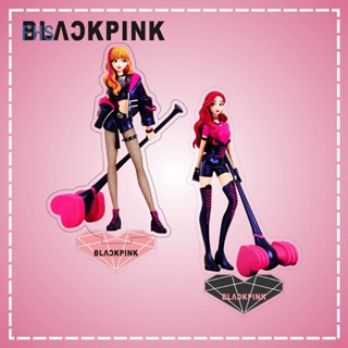 Fhs BLACKPINK โมเดลฟิกเกอร์อะคริลิคใส รูปการ์ตูนเด็กผู้หญิงน่ารัก สําหรับสะสม ตกแต่งโต๊ะ