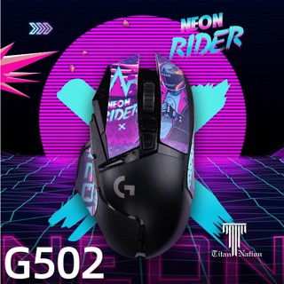 Suitable for Logitech G502 mouse non-slip stickers wear-resistant dust-proof sweat-absorbing painted leather film