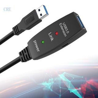 Cre สายต่อ USB3 0 พร้อมตัวขยายสัญญาณ USB ตัวผู้ เป็นตัวเมีย สําหรับเครือข่ายไร้สาย Ada