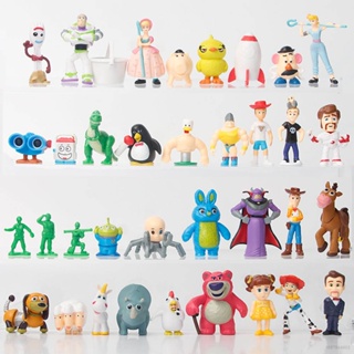 Yyds โมเดลฟิกเกอร์ Toy Story Woody Buzz Lighter Lotso Alien ของเล่นสําหรับเด็ก 36 ชิ้น