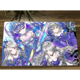 Yugioh Playmat Tearalaments Girls TCG CCG แผ่นรองเมาส์ สําหรับเล่นเกม