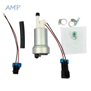 ⚡READYSTOCK⚡Fuel Pump Kit Metal Oil Petrol Pump Pump &amp; Install Silver 525lph Sucker