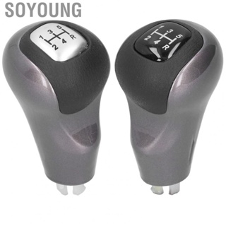 Soyoung 5 Speed Gear Shift Knob  Artificial Leather Material for Car Accessories DX EX LX 2006‑2011