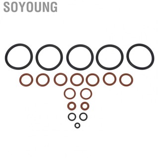 Soyoung Expansion Tank Oil Cooler O Ring Good Sealing Wear Resistant Cooling System Kit Flexible 1743299 Rubber for 320i 323i