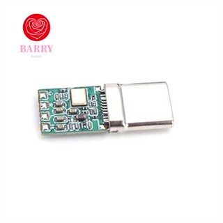 Barry อะแดปเตอร์ชาร์จ USB-C ตัวผู้ 32 บิต 384Khz ชิปถอดรหัสเสียง DIY ALC5686 สําหรับปลั๊กเสียง