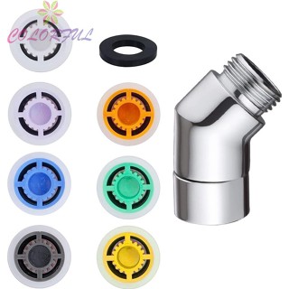 【COLORFUL】Shower Heads 45°Elbow Extension Corrosion-resistant Shower Arms Durable