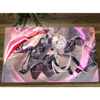 Yugioh Playmat Sky Striker Ace - Roze TCG CCG แผ่นรองเมาส์ สําหรับเล่นเกม