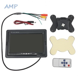 ⚡READYSTOCK⚡Part Car Monitor Safety Truck 350:1 7 Inch 800X600 Black Color TFT LCD