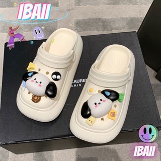 IBAII.  รองเท้าแตะและรองเท้าแตะแบบสวมใส่สบายแบบสบาย ๆ แบบใหม่ที่สวมใส่ได้ทั้งสองแบบ