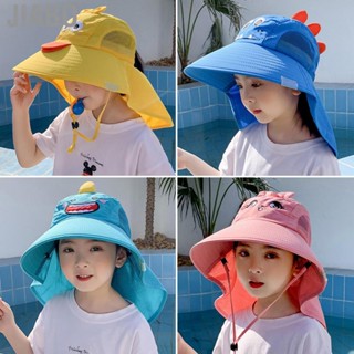 Jiabo Children Summer Hat Lovely Big Brim Sunscreen Fisherman for Baby Boy Girl