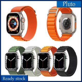 ใหม่ สายนาฬิกาข้อมือไนล่อนถัก แบบเปลี่ยน สําหรับ Iwatch Band Ultra Series 8 7 6 Se 54321