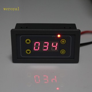 Weroyal โมดูลรีเลย์ตั้งเวลาดิจิทัล LED 5-24VDC 110V-220VAC สําหรับ Ti