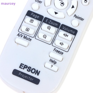 Maurcey รีโมตควบคุม แบบเปลี่ยน สําหรับ epson 1 ชิ้น 1599176 Ex3220 TH