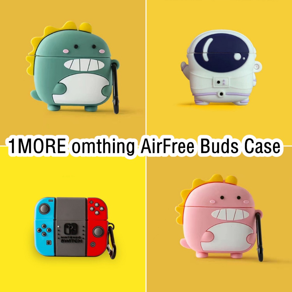 สําหรับ 1MORE omthing AirFree Buds Case การ์ตูนสร้างสรรค์สําหรับ 1More Omthing AirFree EO009 ปลอกหูฟ