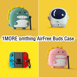 【ส่วนลด】เคสหูฟัง แบบนิ่ม ลายการ์ตูน สําหรับ 1More Omthing AirFree Buds 1More Omthing AirFree EO009