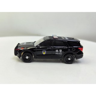 พร้อมส่ง GreenLight GreenLight 1: 64 2020 Ford Explorer Police Car SWAT ไฟตรงจากโรงงาน