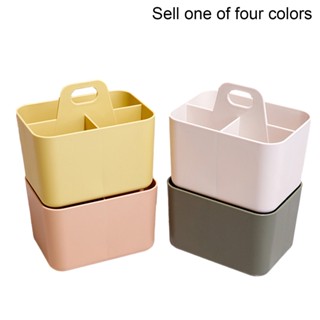 Reusable Removable Smooth With Handle Storage Bathroom Stationery Arts Crafts 3 Compartments Caddy Organizer