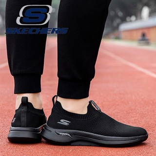 Skechers_ Go Run Archfit รองเท้าผ้าใบ พลัสไซซ์ สําหรับผู้ชาย Eur 40-48 รองเท้าลําลอง ระบายอากาศ สําหรับผู้ชาย