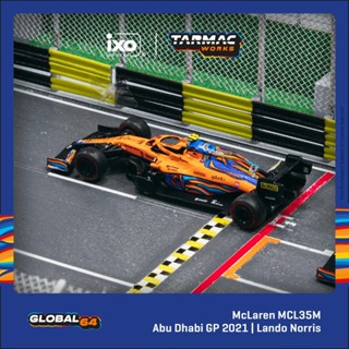 Tarmac หมายเลข 1: 64 MCL35M โมเดลรถยนต์อัลลอย 4 F1 Formula Die-Casting Car ของเล่นสะสม ของขวัญ สําหรับเด็กผู้ชาย