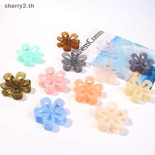 [cherry2] กิ๊บติดผม ลายดอกไม้ ฉลาม กลวง ขนาดใหญ่ เครื่องประดับ สําหรับผู้หญิง [TH]