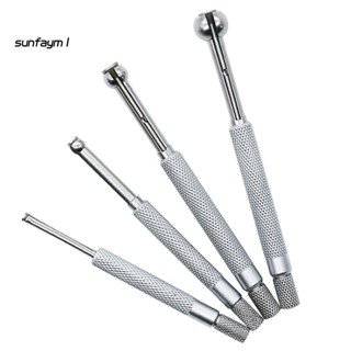 Sunfa เกจวัดรู ขนาดเล็ก 7.6-9.2 ซม. 4 ชิ้น ต่อชุด