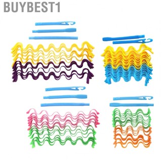 Buybest1 Spiral Curls Styling Kit DIY Plastic Hair Curl Roller for Women Girls Extra Long