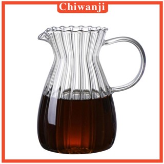 [Chiwanji] หม้อแก้วกาแฟ ทนความร้อน สําหรับตั้งแคมป์กลางแจ้ง