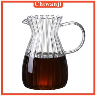 [Chiwanji] หม้อแก้วกาแฟ ทนความร้อน สําหรับตั้งแคมป์กลางแจ้ง