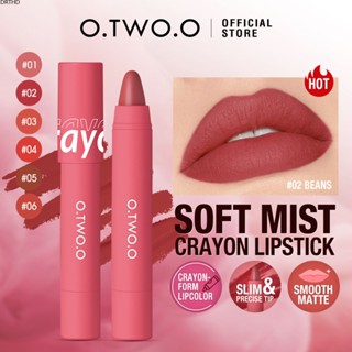 [พร้อมส่ง] O.two.o 1pcs Matte Lipstick Pen 1pcs High Pigment Soft Lip Tint 6 Colors Lip Makeup