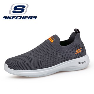 Skechers_ ULTRA GO รองเท้าผ้าใบลําลอง ผ้าตาข่าย ระบายอากาศ น้ําหนักเบา สําหรับผู้ชาย