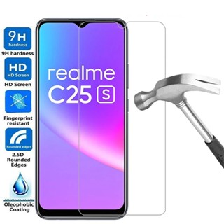 ฟิล์มกระจกนิรภัยกันรอยหน้าจอ 9D สําหรับ Realme C35 C25S C31 C25Y C55 Realme C33 2023 C21Y C3 C11 C30 C21 SJKE