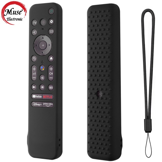 เคสซิลิโคนรีโมทคอนโทรลสําหรับ Sony Smart TV 2022 QD OLED rmftx800 900