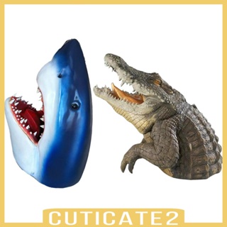 [Cuticate2] ฟิกเกอร์รูปปั้นสัตว์ ทนทาน สําหรับตกแต่งสวน สระว่ายน้ํา