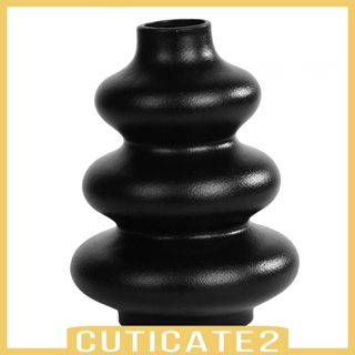 [Cuticate2] แจกันดอกไม้เซรามิค สําหรับตกแต่งชั้นวางหนังสือ