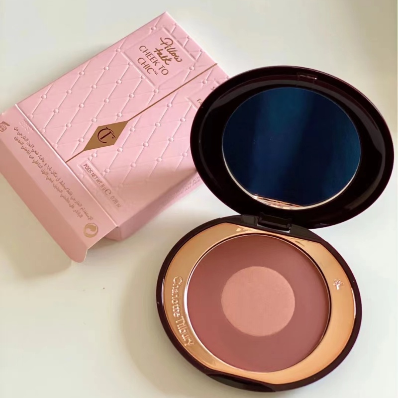 Charlotte Tilbury บลัชออนปัดแก้ม สองสี รูปหัวใจ ขนาดกลาง ใช้ง่าย ไม่เลอะ 3.4 กรัม