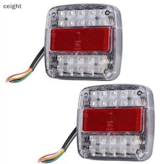 [ceight] ไฟท้าย Led 26 ดวง สําหรับติดป้ายทะเบียนรถบรรทุก รถพ่วง TH