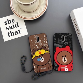 เคสโทรศัพท์มือถือ กันกระแทก ลายการ์ตูนหมีบราวน์ สําหรับ Wiko Sunny 5 Sunny5