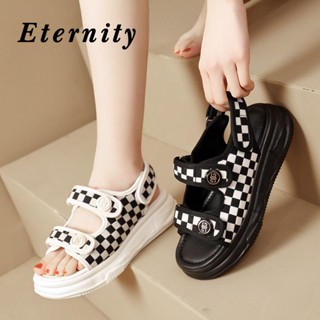 Eternity  รองเท้าส้นสูง สบายๆ แฟชั่น ส้นหนา 2023 ใหม่ สวย Stylish สบาย Unique B28G0IA 36Z230909