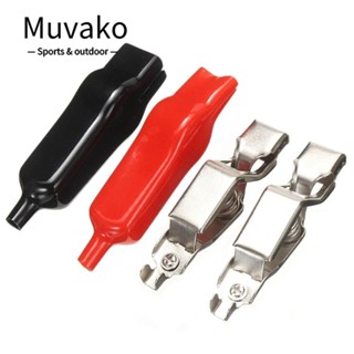 MUVAKO 20a คลิปจระเข้ DIY ปลอกจระเข้ คลิปสปริง คลิปจระเข้ ปลายคู่