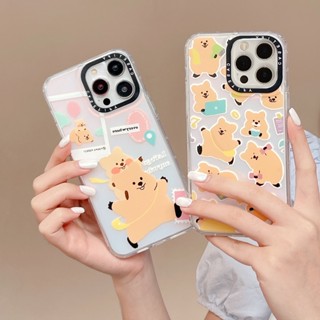 【Happy Bear】casetify เคสโทรศัพท์มือถืออะคริลิค กันหล่น ลายเลเซอร์ดาว หลากสี สําหรับ iPhone 14 Pro Max 14 13Pro Max 12 XR X XS Max 13 11 Promax 14plus 14Pro
