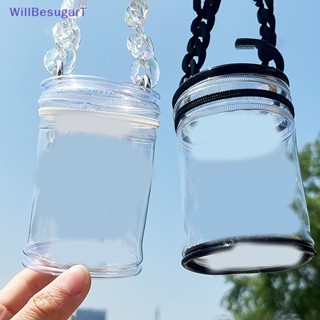 [WillBesugarT] กล่องเก็บของเล่น PVC แบบใส สําหรับตุ๊กตา