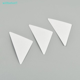 [WillbehotT] แผ่นสติกเกอร์ มีกาวในตัว กันม้วน สําหรับติดปกเสื้อเชิ้ต [ใหม่]